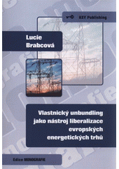 kniha Vlastnický unbundling jako nástroj liberalizace evropských energetických trhů, Key Publishing 2009