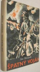 kniha Špatný voják román, Melantrich 1936