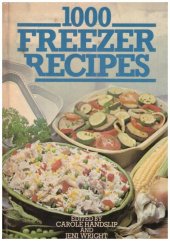 kniha 1000 Freezer Recipes, Littlehampton Book Services Ltd 1979