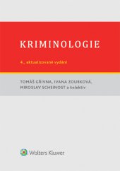 kniha Kriminologie, Wolters Kluwer 2015