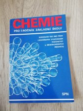 kniha Chemie pro 7. ročník základní školy, Státní pedagogické nakladatelství 1984