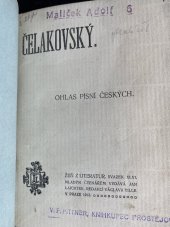 kniha Ohlas písní českých, Jan Laichter 1913