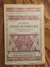 kniha Písně kosmické, Topičova edice 1940