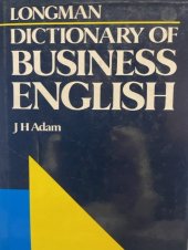 kniha Longman Dictionary of Business English, Longman 1990