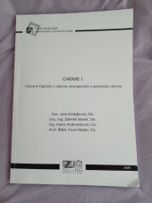 kniha Chemie I. Vybrané kapitoly z obecné, anorganické a analytické chemie, Česká zemědělská univerzita 2009