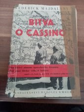 kniha Bitva o Cassino, Nakladatelství Rudolfa Kmocha v Praze 1946