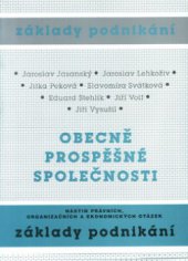 kniha Obecně prospěšné společnosti (nástin právních, organizačních a ekonomických otázek), Montanex 1997