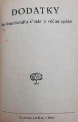 kniha Dodatky ke kancionálu Cesta k věčné spáse, Farní úřad 1940