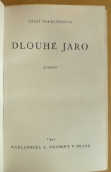 kniha Dlouhé jaro Román, Alois Neubert 1940