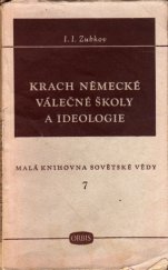 kniha Krach německé válečné školy a ideologie, Orbis 1949