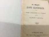 kniha Na obranu Rukopisu Královédvorského, Cyrillo-Methodějská knihtiskárna (V. Kotrba) 1892