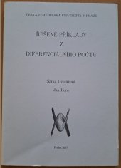 kniha Řešené příklady z diferenciálního počtu, Česká zemědělská univerzita 2007