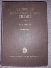 kniha Lehrbuch der organischen Chemie, Thieme 1950