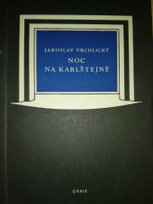 kniha Noc na Karlštejně Veselohra o 3 dějstvích, Orbis 1953