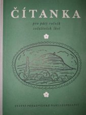 kniha Čítanka pro pátý ročník zvláštních škol, SPN 1960