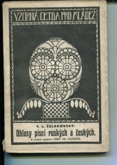 kniha Ohlasy písní ruských a českých, Vaněk a Votava 1925