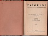 kniha Táboření O uspořádání, výstavbě a vedení junáckých táborů, Junácká edice 1946