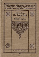 kniha Stories from The Jungle Book, Velhagen-Klasing 1909