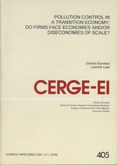 kniha Pollution control in a transition economy: do firms face economies and/or diseconomies of scale?, CERGE-EI 2010