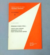 kniha Předávací stanice tepla. 1. [díl], - Tlakově závislé připojení sekundárních soustav pomocí recirkulačních čerpadel, SNTL 1976