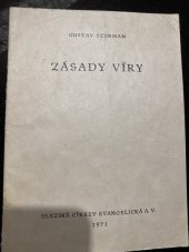 kniha Zásady víry Příručka pro konfirmandy, Ústřední církevní nakladatelství 1971