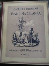 kniha Ivančina selanka korutanská povídka, J. Otto 1927