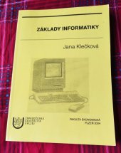kniha Základy informatiky, Západočeská univerzita v Plzni 2002