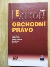 kniha Lexikon obchodního práva, Sagit 1997