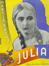 kniha Julia [Kniha prvá] román., L. Mazáč 1930