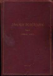 kniha Základy pojišťování, Assicurazioni Generali 1905