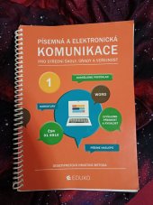 kniha Písemná a elektronická komunikace desetiprstová hmatová metoda, Eduko 2018