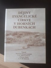 kniha Dějiny evangelické církve v Horních Dubenkách, EMAN 2000
