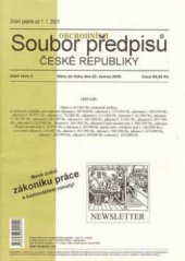 kniha Soubor obchodních předpisů České republiky znění platné od 1.1.2001., Newsletter 2000