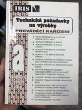 kniha Technické požadavky na výrobky  Prováděcí nařízení, Iris 2000