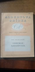 kniha Chirurgie nadledvinek, SZdN 1959