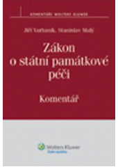 kniha Zákon o státní památkové péči komentář, Wolters Kluwer 2011