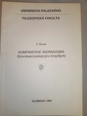 kniha Komparativní andragogika srovnávací pedagogika dospělých, Univerzita Palackého 1994