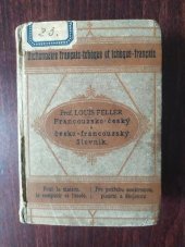 kniha Kapesní slovník francouzsko-český a česko-francouzský pro potřebu písární, školskou a soukromou, Rudolf Storch 1911