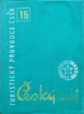 kniha Český ráj Turistický průvodce ČSSR svazek 16, Sportovní a turistické nakladatelství 1960