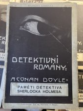 kniha Z pamětí detektiva Sherlocka Holmesa. Č.9, - Námořní smlouva, Jos. R. Vilímek 1906