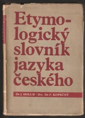 kniha Etymologický slovník jazyka českého, Státní nakladatelství učebnic 1952