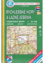 kniha Rychlebské hory a lázně Jeseník turistická mapa 1:50 000, Klub českých turistů 2002