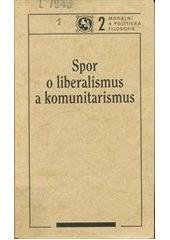 kniha Spor o liberalismus a komunitarismus, Filosofia 1996