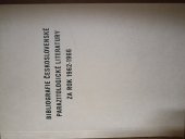 kniha Bibliografie československé parazitologické literatury za rok 1962-1966, Academia 1969