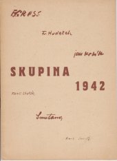 kniha Skupina 1942 Akvarela, kresby, grafika, Pošova galerie 1945