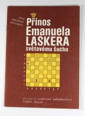 kniha Přínos Emanuela Laskera světovému šachu, s.n. 1990