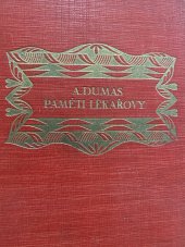 kniha Paměti lékařovy Díl XI. - Hraběnka de Charny I., Vladimír Orel 1930