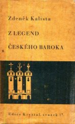 kniha Z legend českého baroka, Edice Krystal 1934