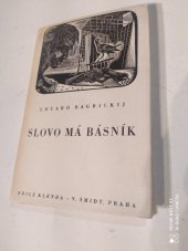 kniha Slovo má básník, V. Šmidt 1947