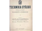 kniha Technika střihu [Systém Kadrnka] : Těloměrná proporční soustava pro odívání pánské a dámské, V. Kadrnka 1946
